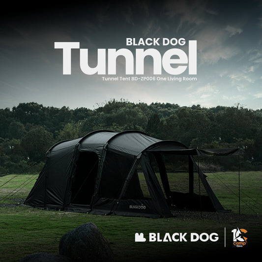 BD-ZP006 Black Dog Tunnel Tent