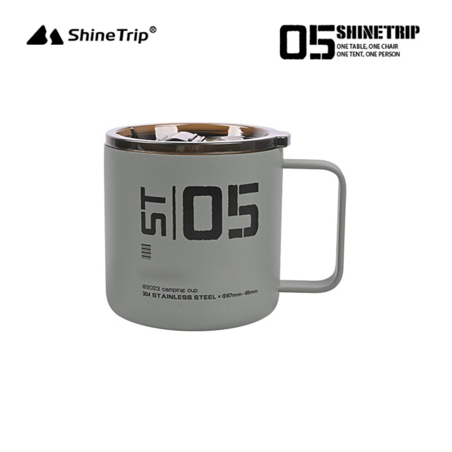 ST016>018-A474 SHINE TRIP ST-05 Series Tactical Camping Cup