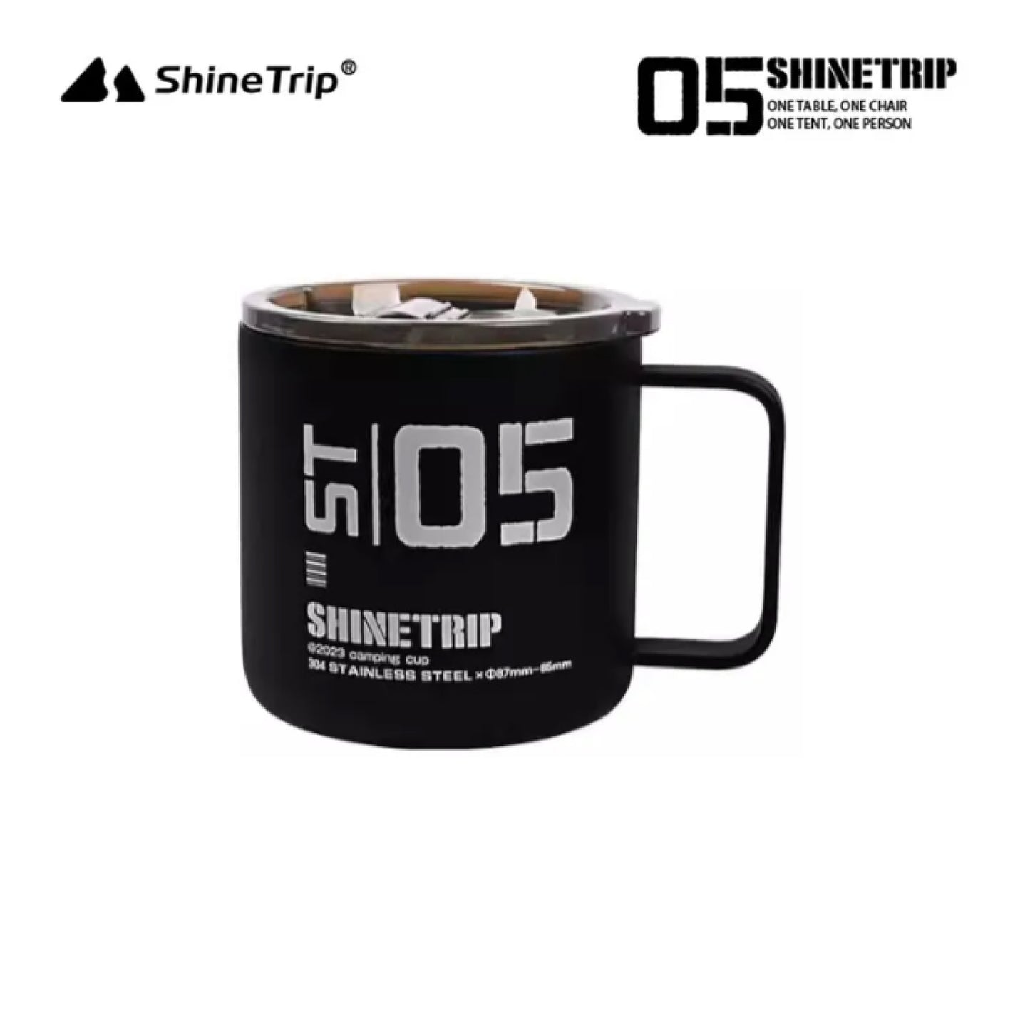 ST016>018-A474 SHINE TRIP ST-05 Series Tactical Camping Cup