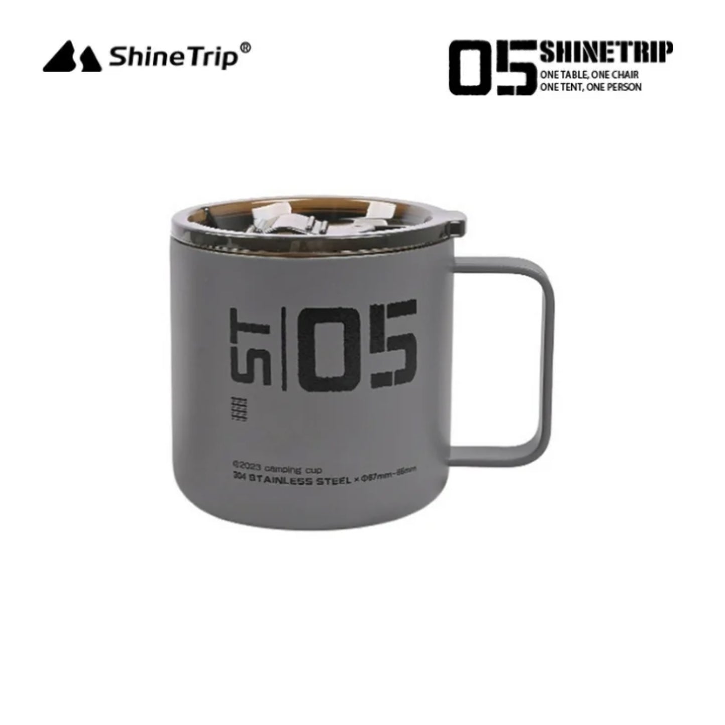 ST016>018-A474 SHINE TRIP ST-05 Series Tactical Camping Cup