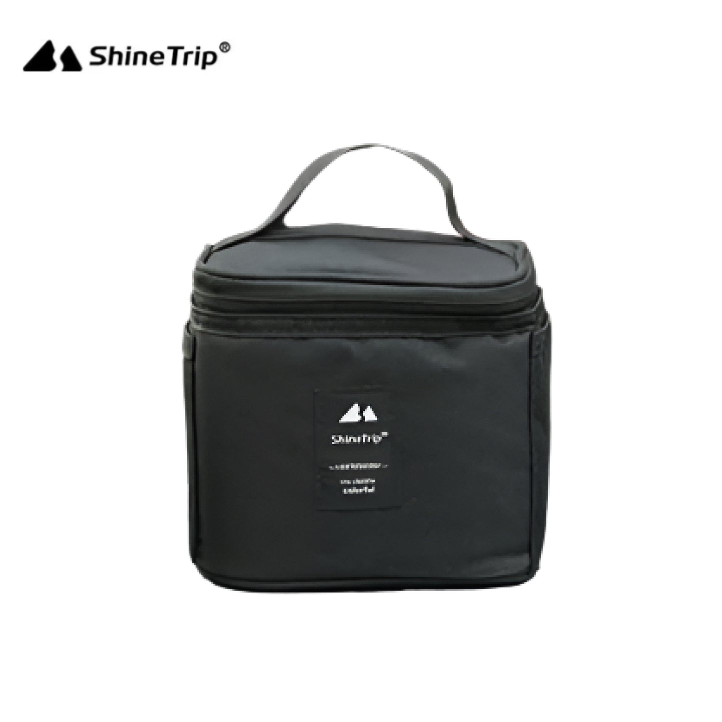 ST058-A456-H00 SHINE TRIP ST-Seasoning Bottle Storage Bag-Black