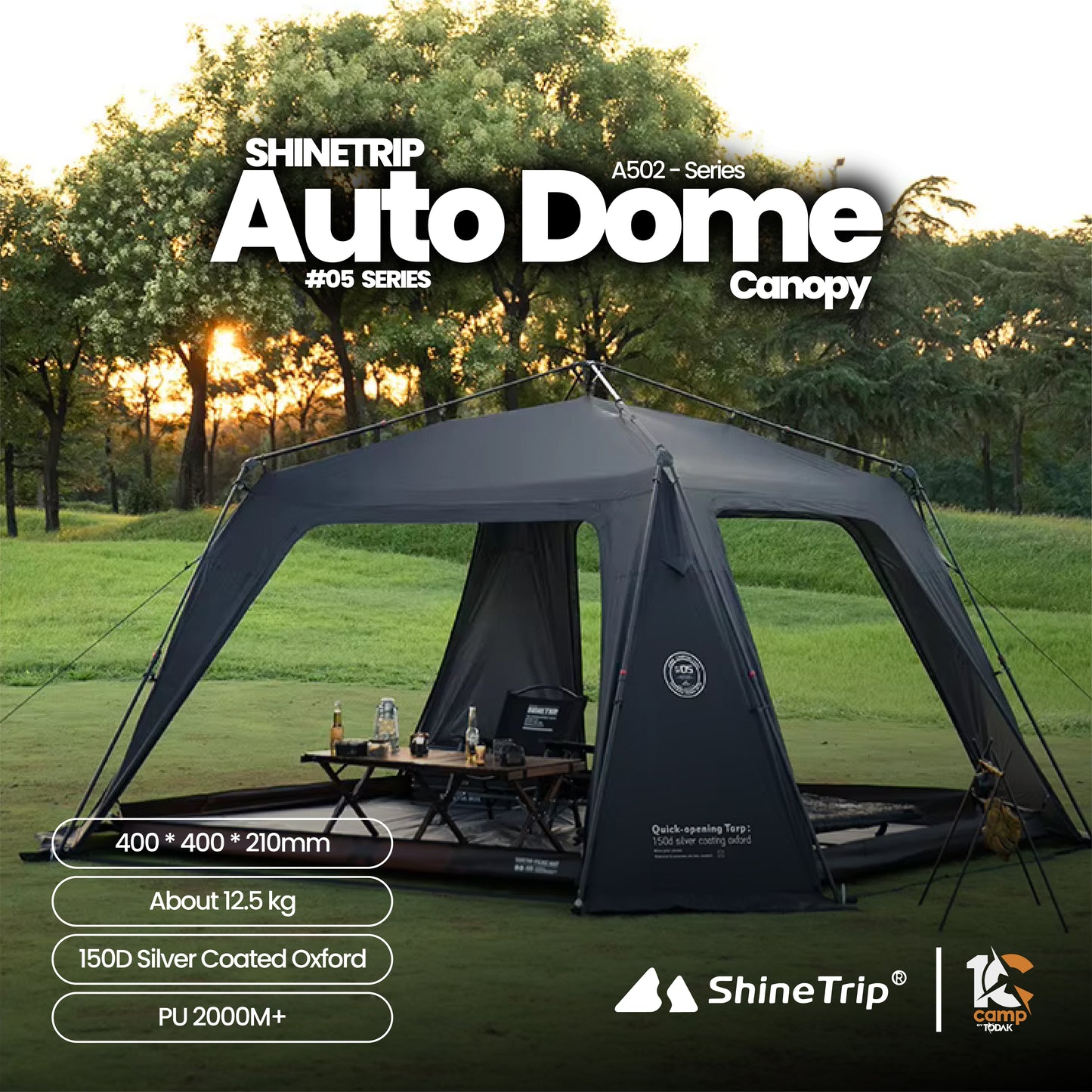ST073~078 #05 Series Automatic Dome Canopy & Accessories