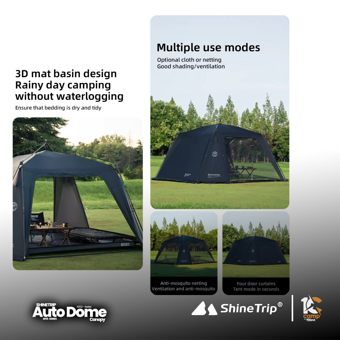ST073-106 | SHINETRIP #05 Series Automatic Dome Canopy & Accessories | ST073 | ST074 | ST075 | ST076 | ST077 | ST078