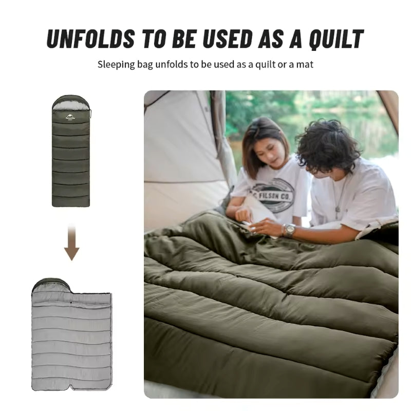NH046-047 | NATUREHIKE NH20MSD07 _ U-Series Envelope Sleeping Bag with Hood | NH046 | NH047 |