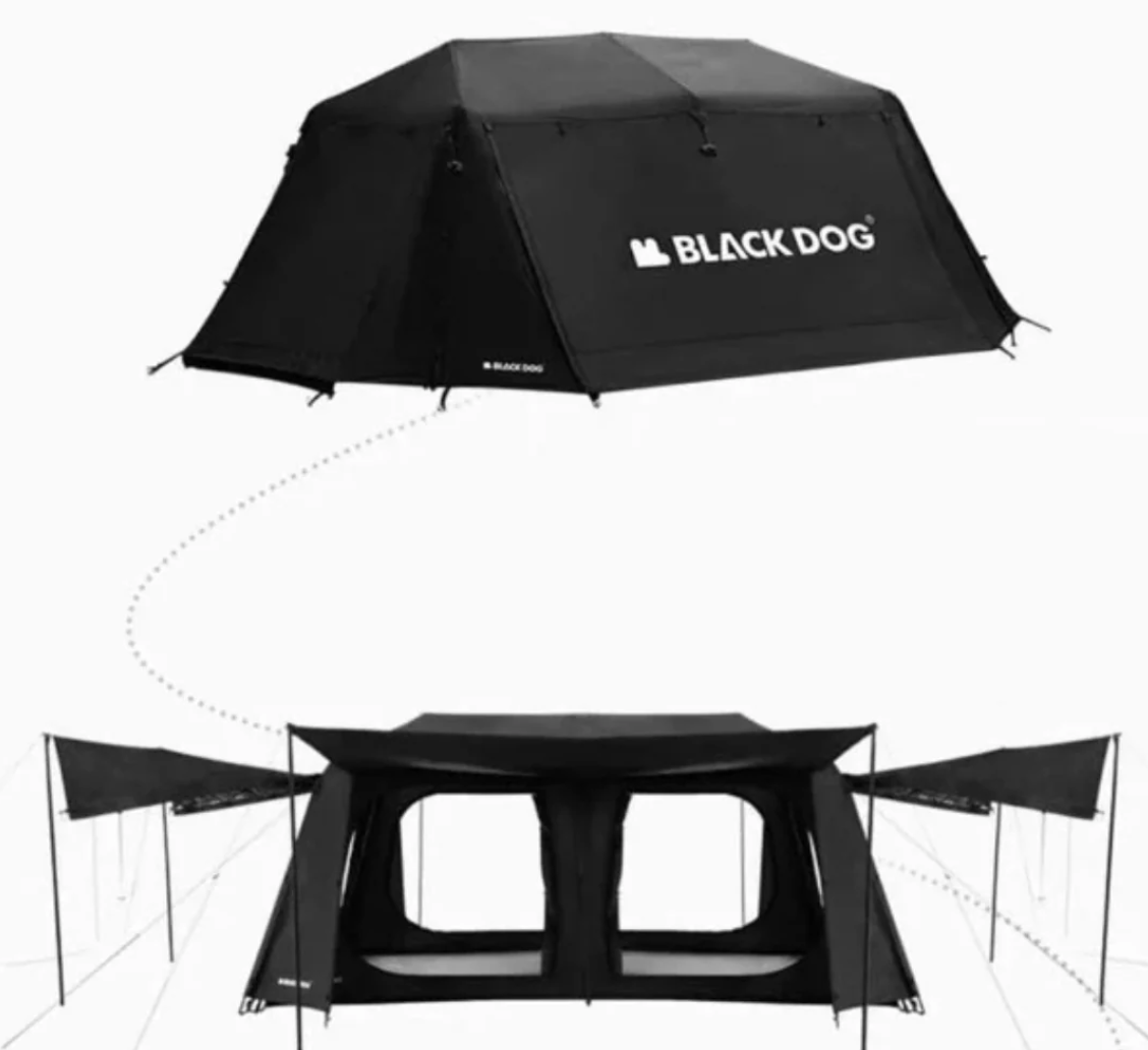 BD014-CBD2300ZP012 BLACKDOG One Bedrooms & One Living Room Automatic Tent 2.0