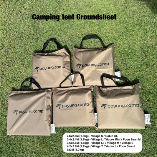 PC001-02-03 PAYUNG CAMP Groundsheet 180gsm