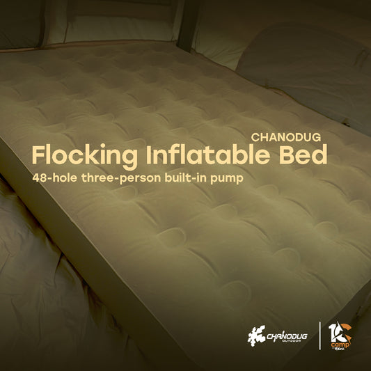 CD020-FX-4707 CHANODUG 48 flocking Inflatable Bed