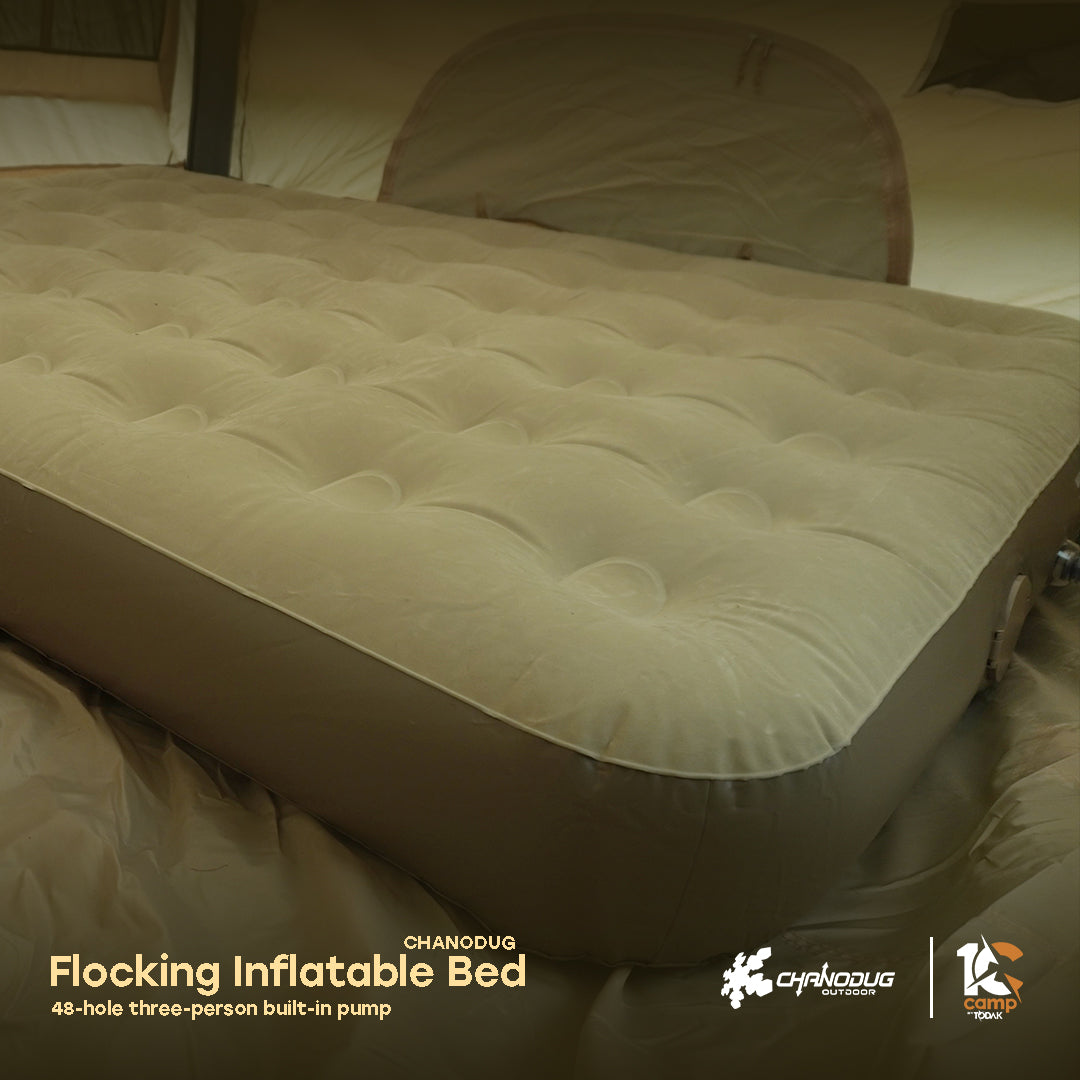 CD020-FX-4707 CHANODUG 48 flocking Inflatable Bed