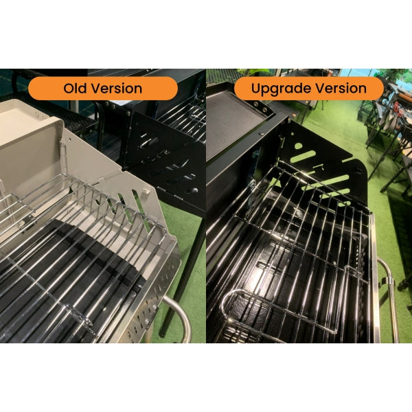 NH098-128 | NATUREHIKE CNK2300015 _ Vertical BBQ grill | Black / White | NH098 | NH099 | NH128