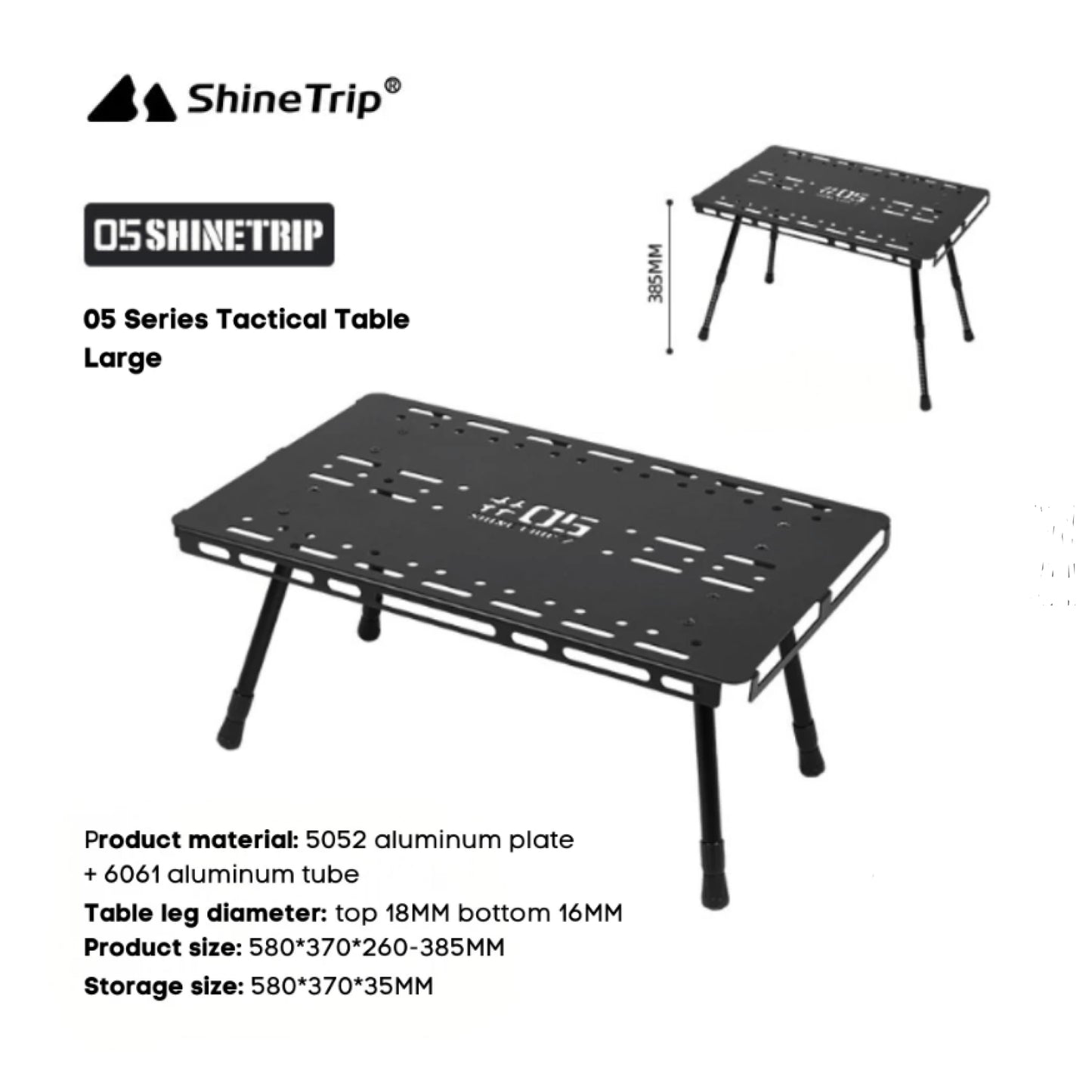 ST001-002-005-A487/A480 SHINETRIP ST-05 series coffee box bottom table