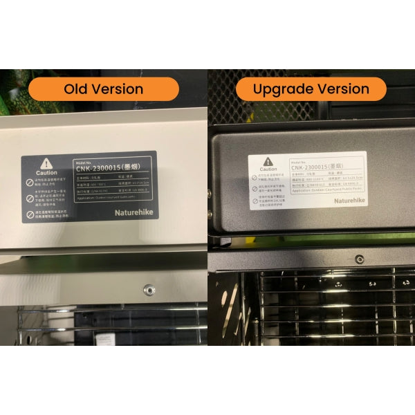 NH098-128 | NATUREHIKE CNK2300015 _ Vertical BBQ grill | Black / White | NH098 | NH099 | NH128