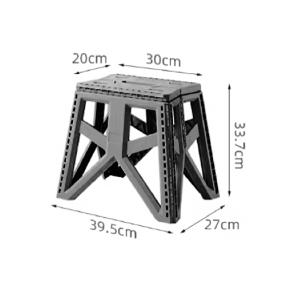 CD053~076 |  CHANODUG Plastic folding Stool Chair  | FX-7178 Large / FX-7179 Small | CD053 | CD054 | CD075 | CD076