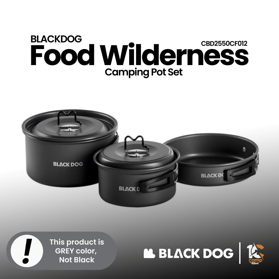 BD127 | BLACKDOG CBD2550CF012_Food Wilderness - Camping Pot Set