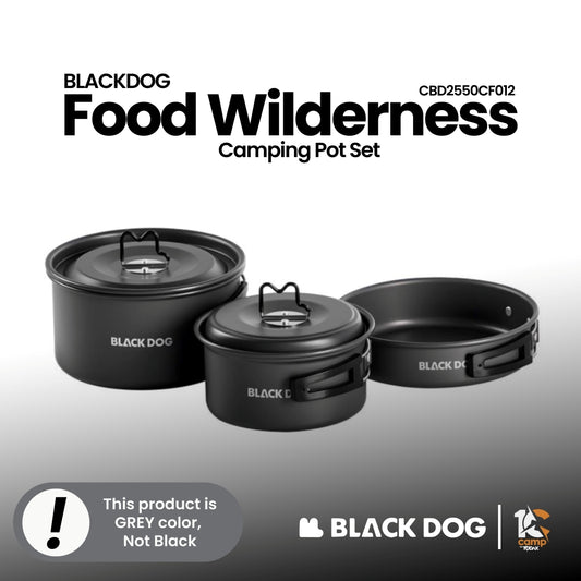 BD127 | BLACKDOG CBD2550CF012_Food Wilderness - Camping Pot Set