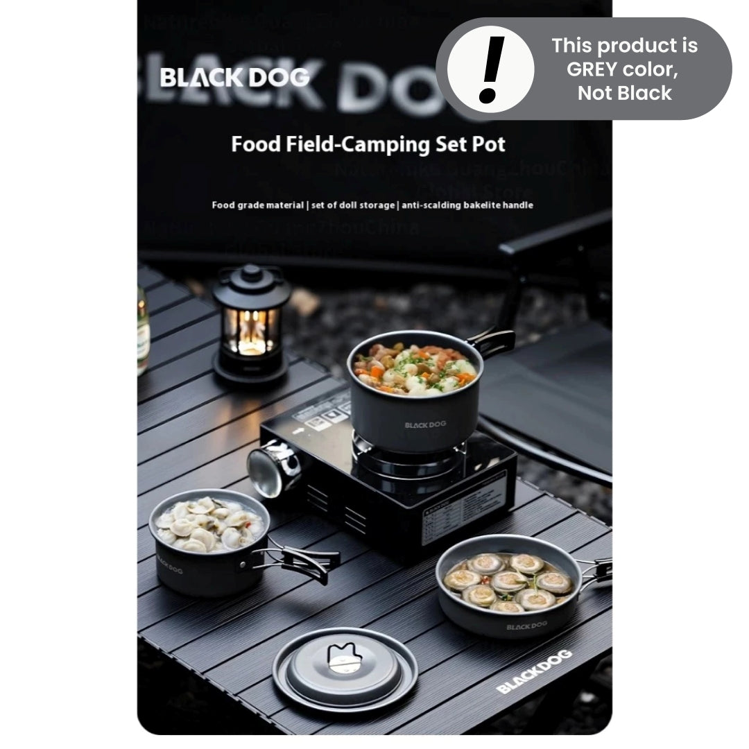 BD127 | BLACKDOG CBD2550CF012_Food Wilderness - Camping Pot Set