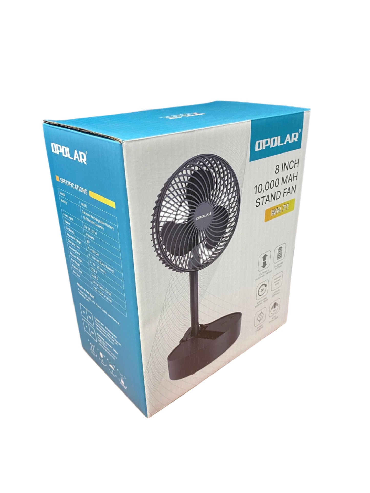 OP010-WH71 OPOLAR Stand/Tower (Floor Fan)