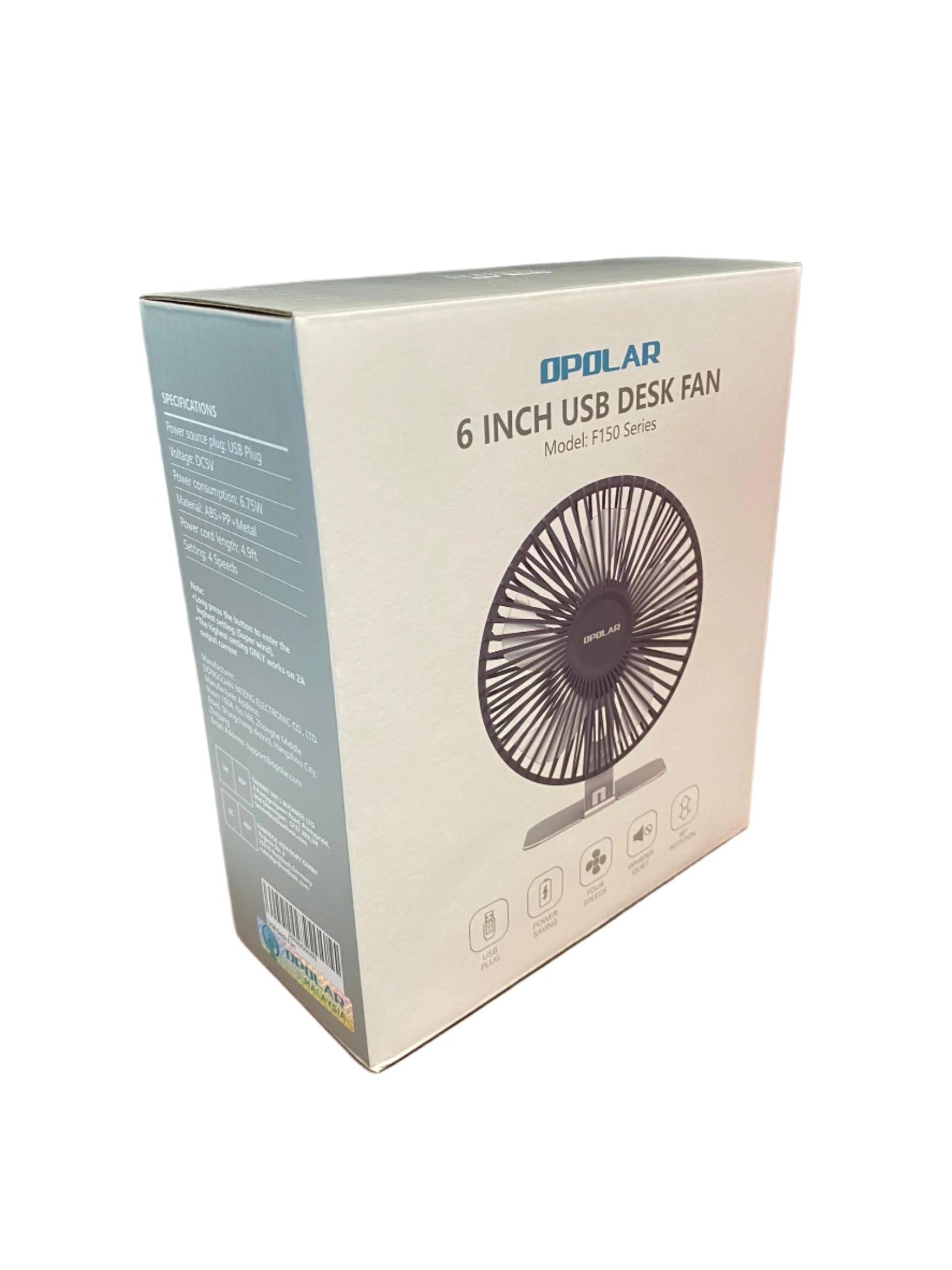 OP013-F1501 OPOLAR Desk Fan