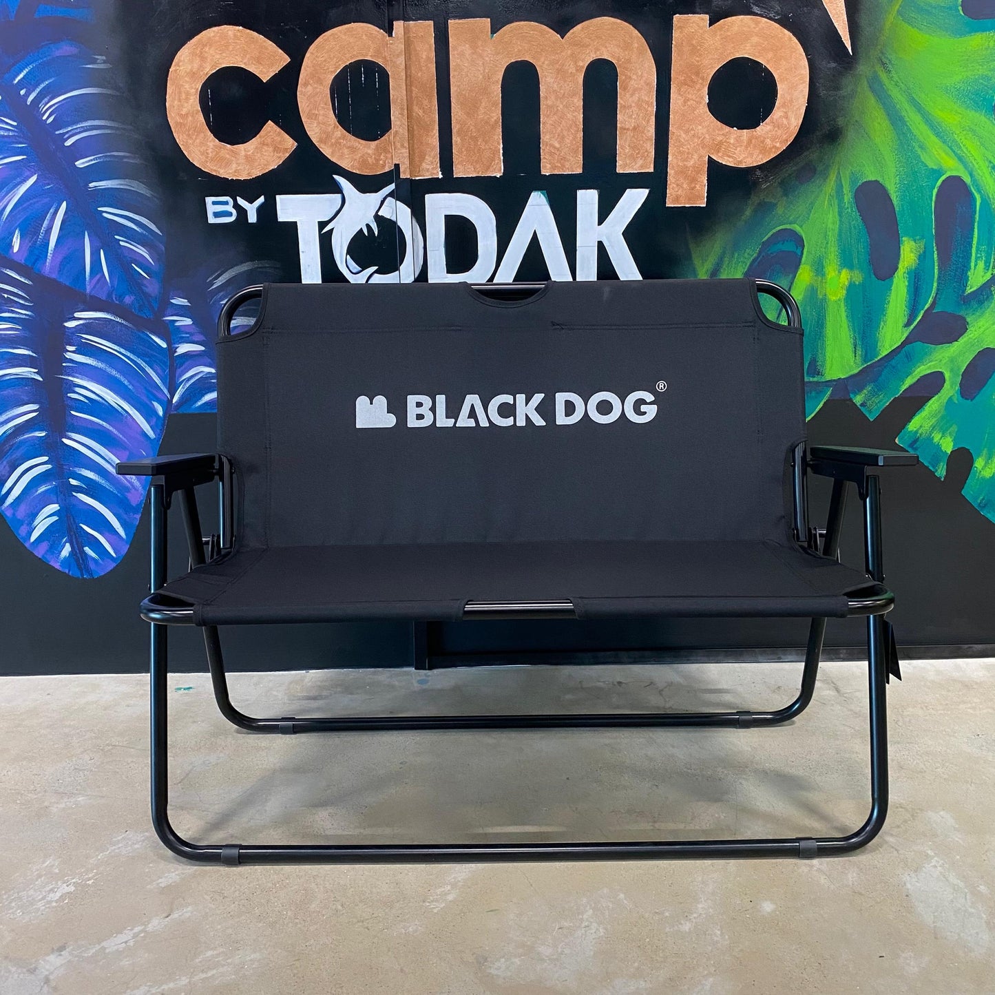 BD013-BD-YZ003 BLACKDOG Double Folding Chair