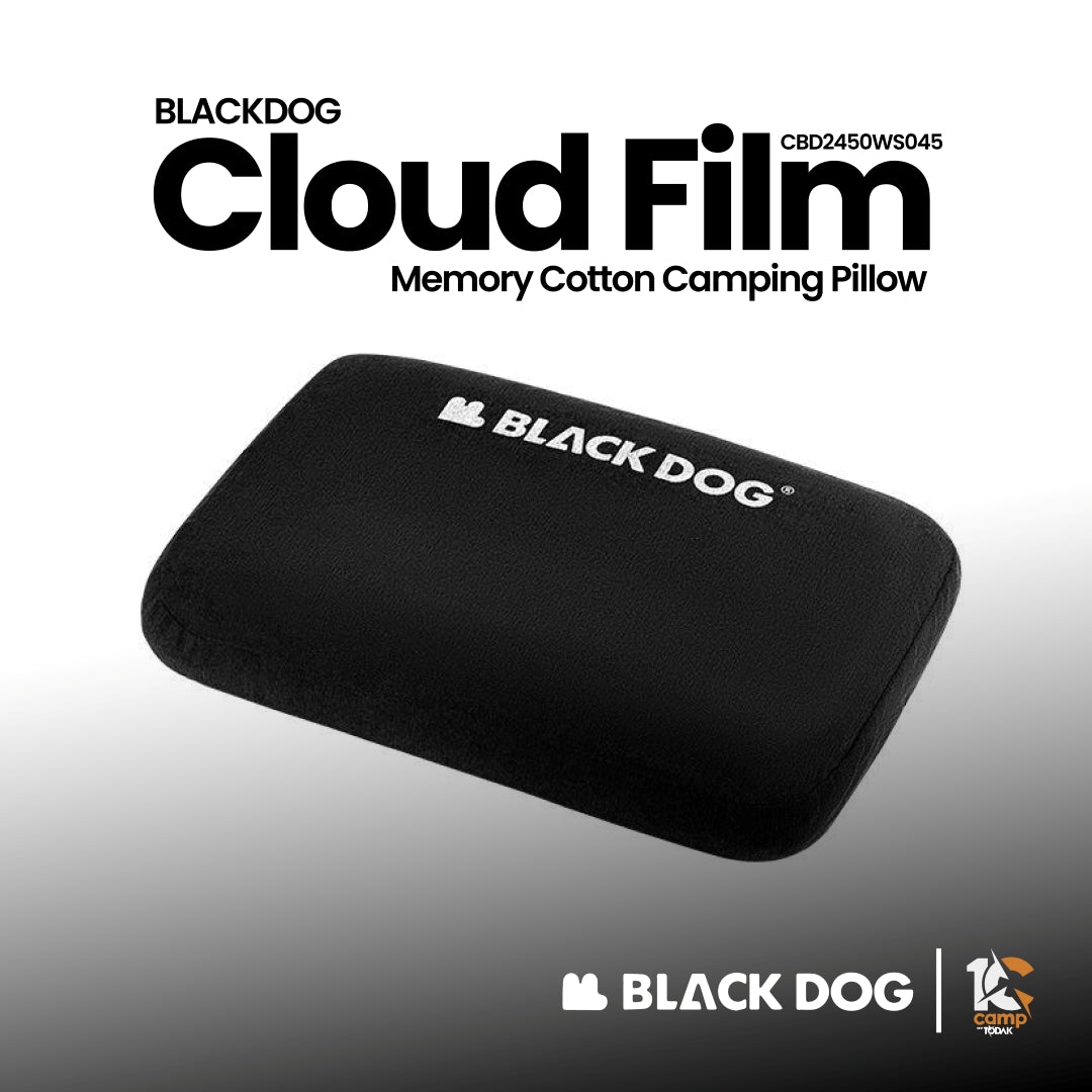 BD096 | BLACKDOG CBD2450WS045 _ Cloud Film - Memory Cotton Camping Pillow