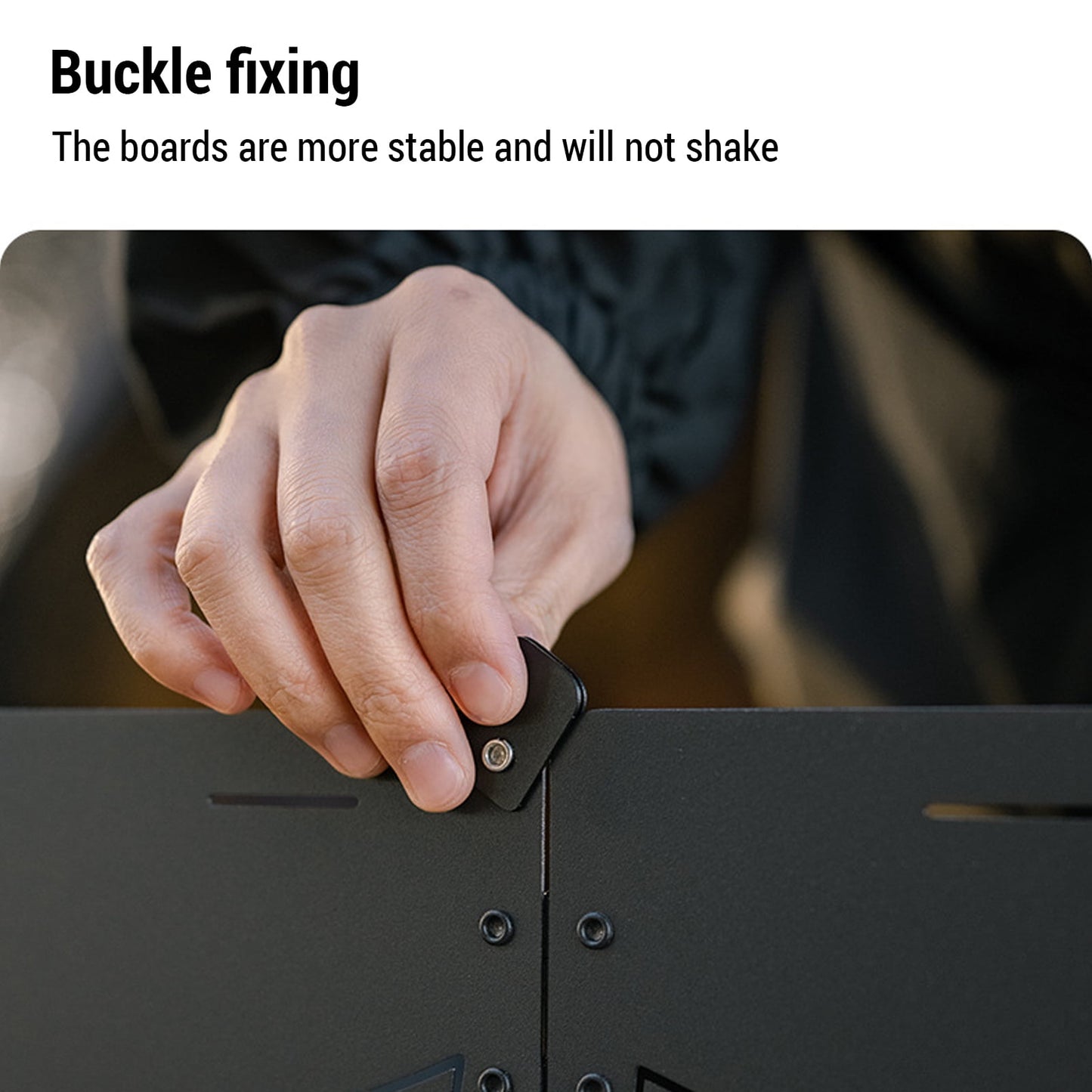 ST060 | SHINETRIP A447 _ Changchi Camping Windshield Black | ST060 |