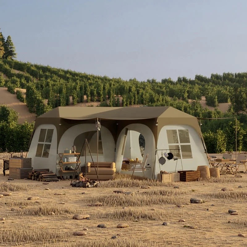 NH049 | NATUREHIKE CNH23ZP12004 _ Village Suite Quick Open Tent