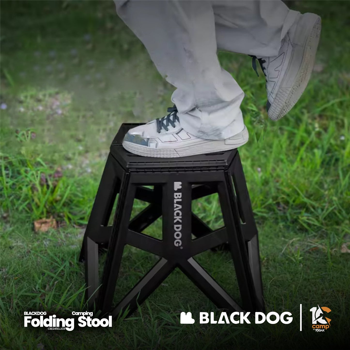 BD071 | BLACKDOG CBD2450JJ031 _ Folding camping stool