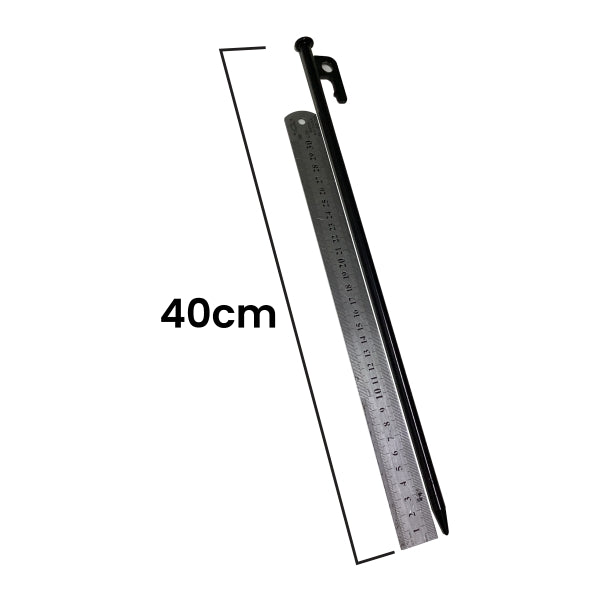 CD049-101 | CHANODUG _  Black Ordinary Ground Nails Peg | Luminous Rings on Ground Stakes | CD049 | CD050 | CD051 | CD096 | CD101