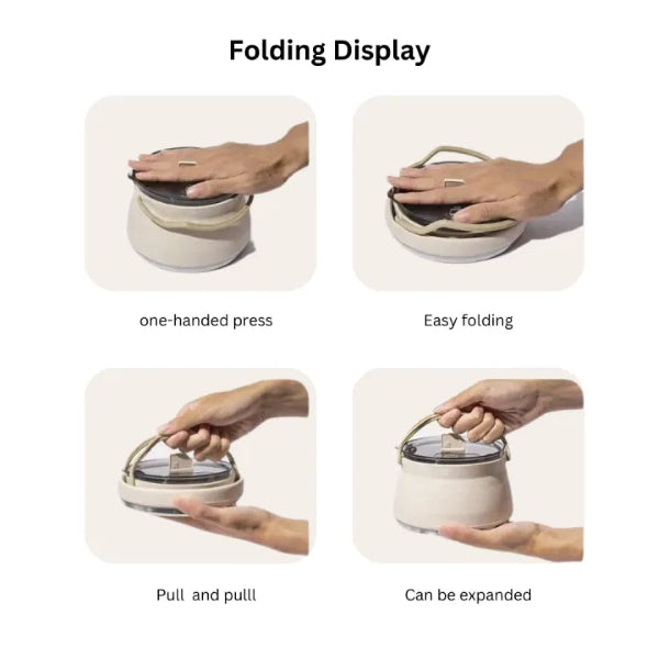 MG090 | MOBI GARDEN NX23666015_ FOLDING KETTLE | Khaki