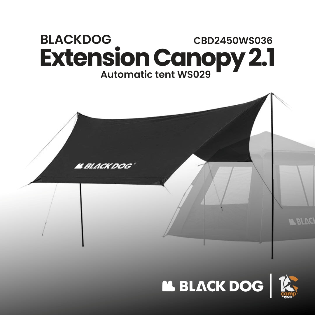 BD135 | BLACKDOG CBD2450WS036_ Automatic tent extension canopy 2.1
