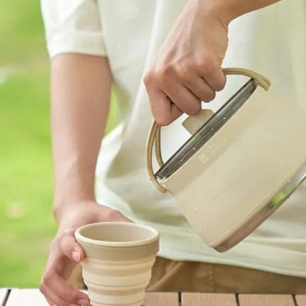 MG090 | MOBI GARDEN NX23666015_ FOLDING KETTLE | Khaki