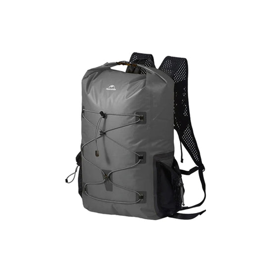 NH134 | NATUREHIKE CNH22BB003_ (Far mountain) Lightweight shoulder waterproof bag | Dark Grey -25L(without shoes)