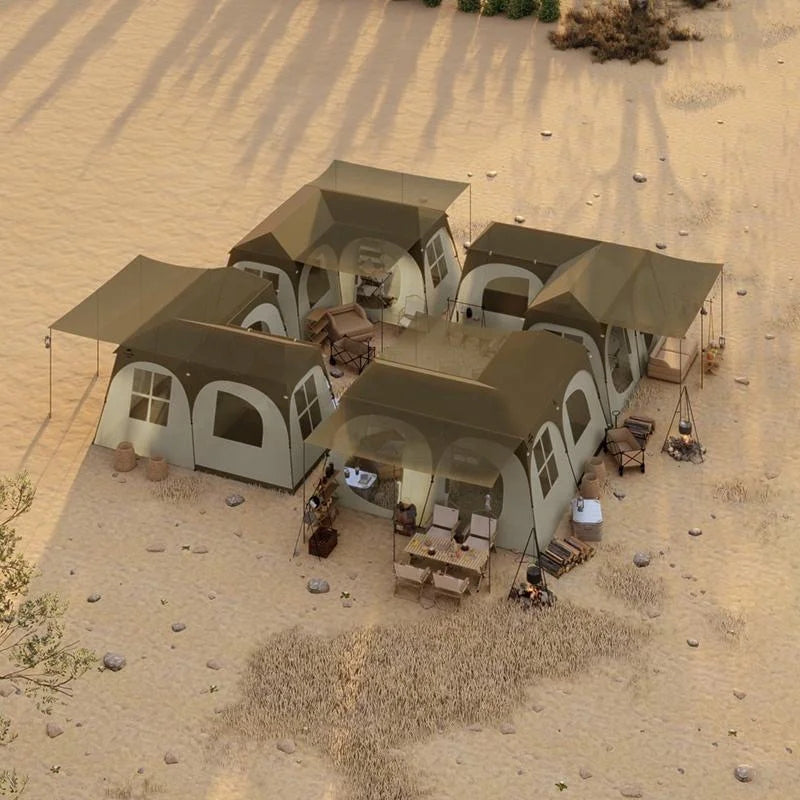 NH049 | NATUREHIKE CNH23ZP12004 _ Village Suite Quick Open Tent