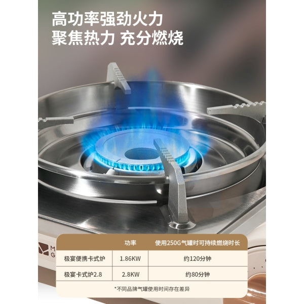 MG086 | MOBI GARDEN NX21666094 _ PORTABLE GAS STOVE 1.86kW
