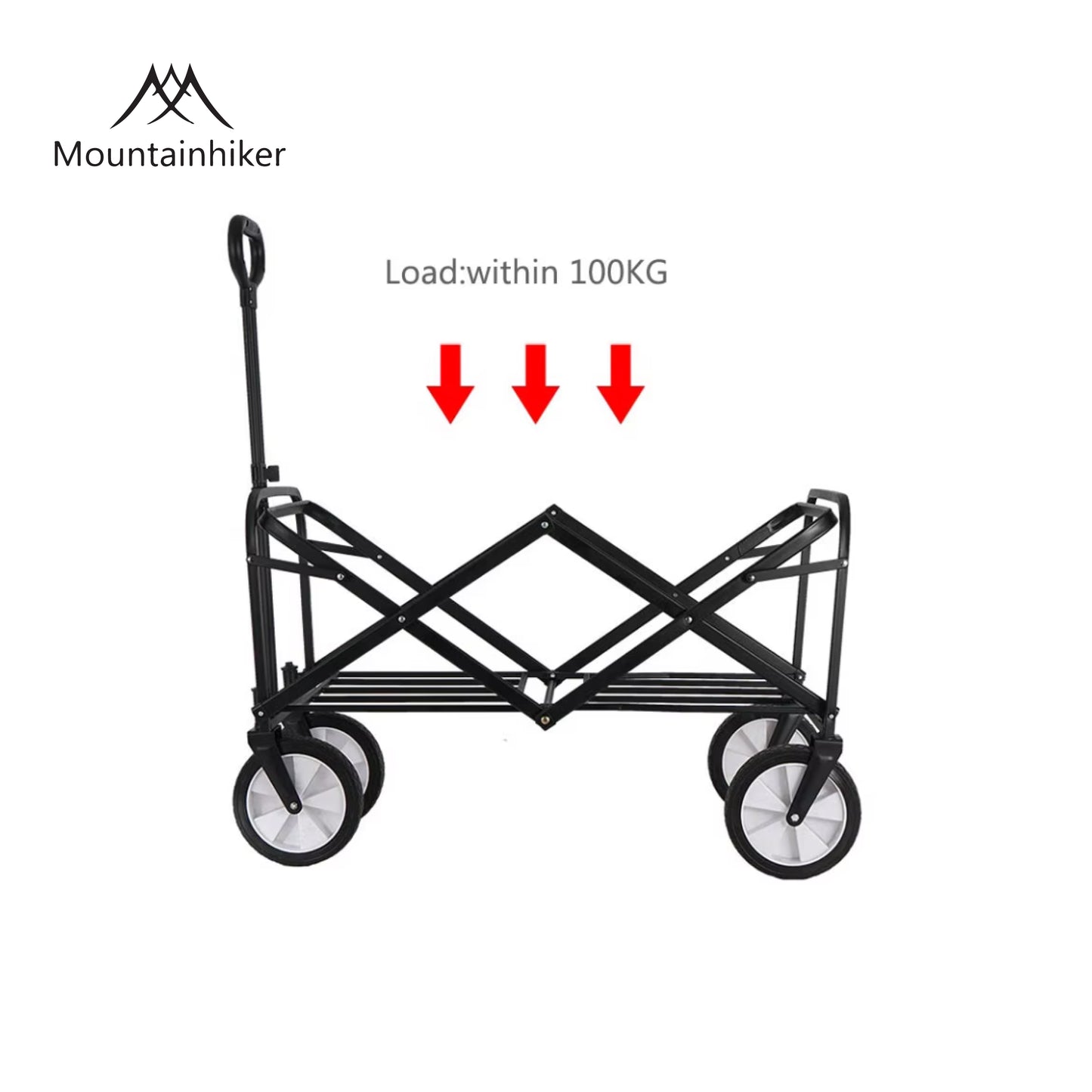 MH004-SZK151 MOUNTAINHIKER Khaki Camp Cart Small