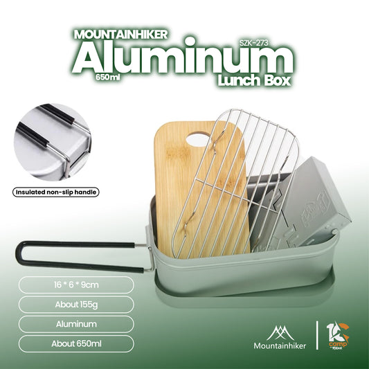 MH054 SZK273 Aluminum Lunch Box