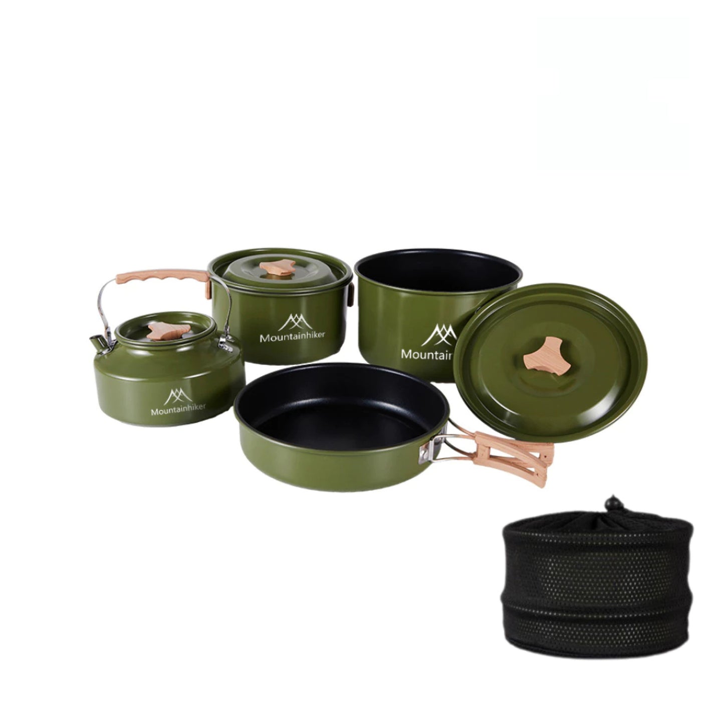 MH060 SZK718 MOUNTAINHIKER Green Pot set