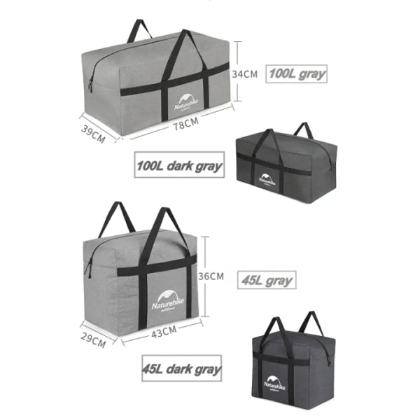 NH129-130 | NATUREHIKE NH17S021_Updated outdoor storage bag 100L & 45L | NH129 | NH130