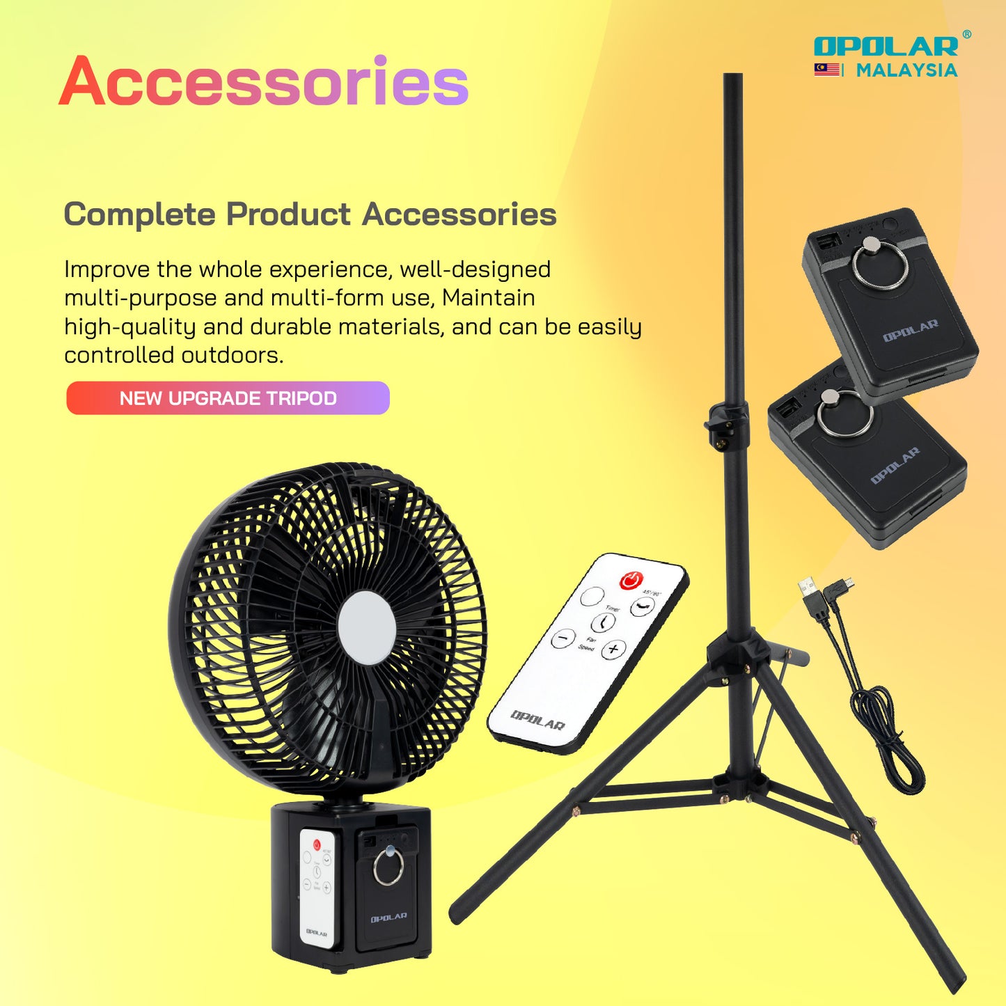 OP011 | OPOLAR WH91 _ Stand/Tower (Floor Fan) | 10,000mAH