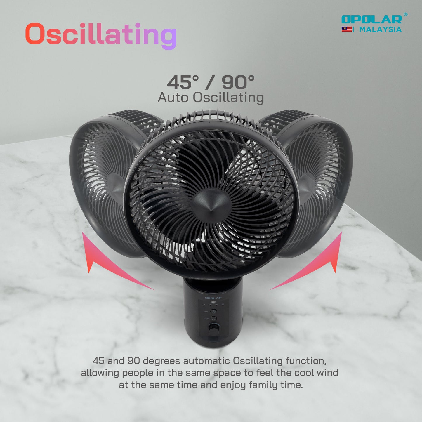 OP011 | OPOLAR WH91 _ Stand/Tower (Floor Fan) | 10,000mAH