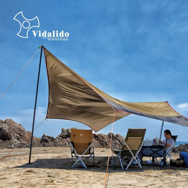 VD049-050 | VIDALIDO Butterfly Shape Tarp 3.6m x 4.2m | VD049 | VD050