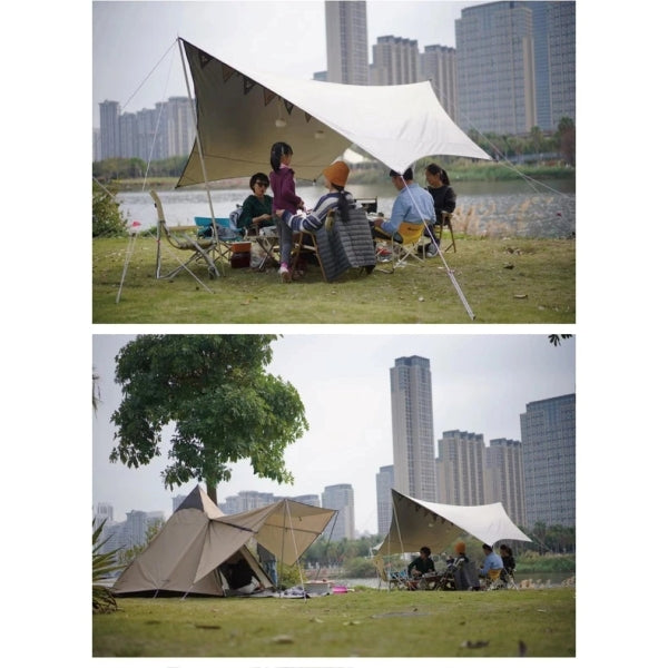 VD049-050 | VIDALIDO Butterfly Shape Tarp 3.6m x 4.2m | VD049 | VD050